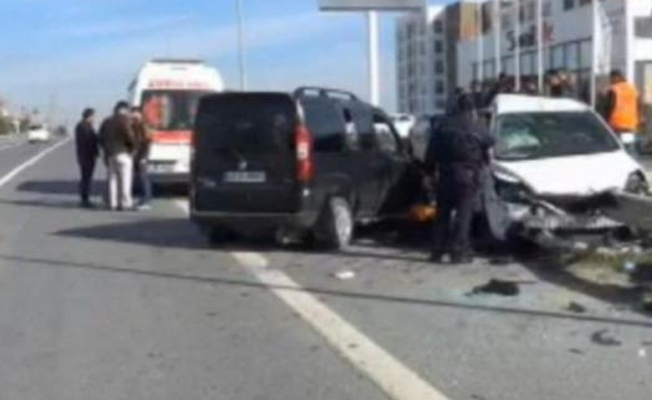 TEM'de feci kaza: 1 ölü, 2 yaralı
