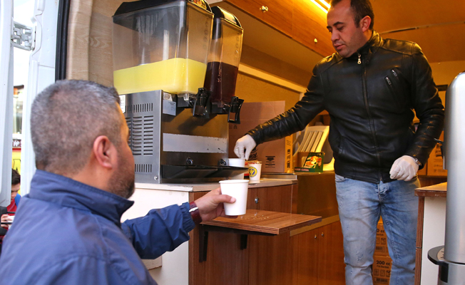 Buca'da içinizi ısıtacak ikram