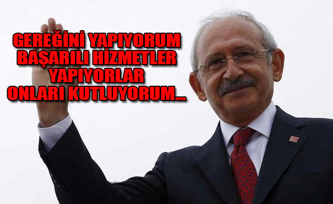 Kılıçdaroğlu'ndan Erdoğan'a belediye başkanları yanıtı