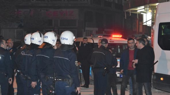 Konya'da 200 kişiyle Suriyelilere saldırdılar