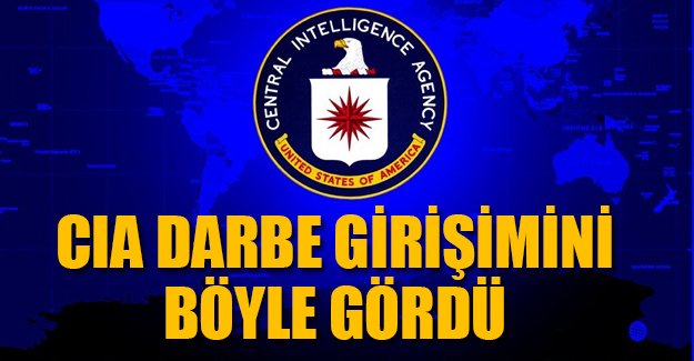 Darbe girişimi CIA'in resmi sitesine girdi