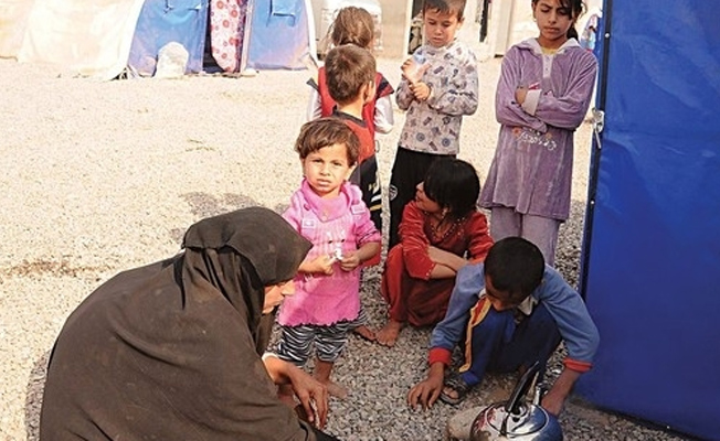 Hakkari Şemdinli'de Musul ve Kerkük'teki savaştan kaçan Türkmen ailenin 6 aylık bebeği soğuktan öldü