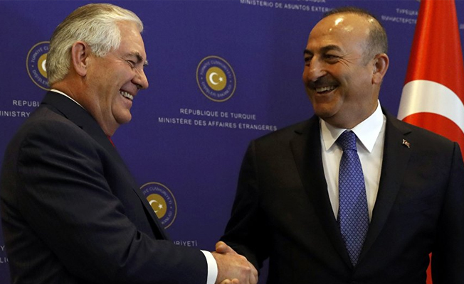 Çavuşoğlu mevkidaşı Tillerson ile telefonda görüştü