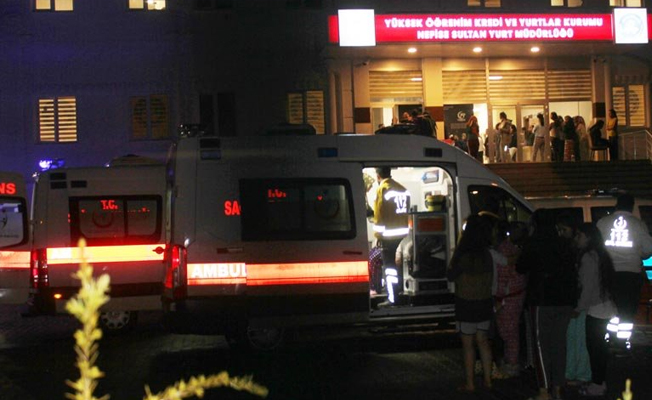 KYK yurdunda korkunç iddia: Siyah giyimli yüzü saçlarıyla örtülü kişi..