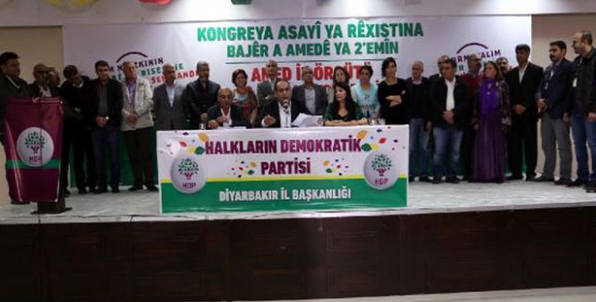 HDP Diyarbakır il yönetiminde değişiklik