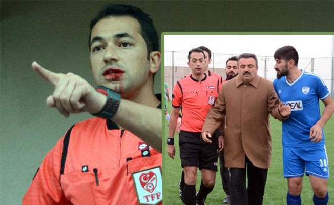 Kırmızı karta kızdı: Hakeme kafa attı!