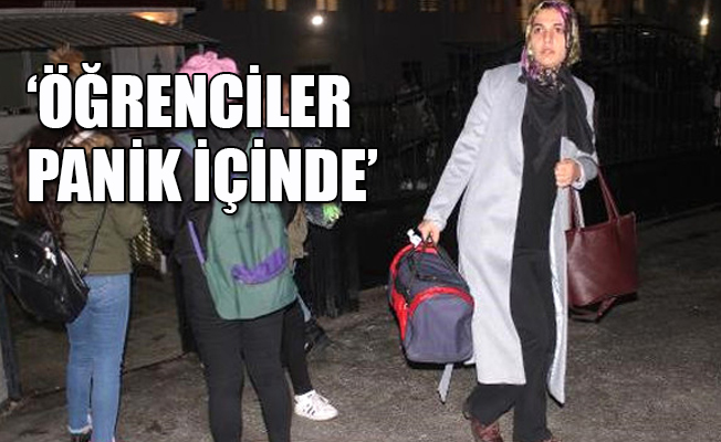 'Siyah giyimli Arap' paniği, üniversite sınavlarını erteletti!