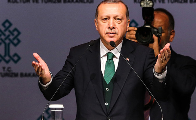 Erdoğan AKM projesi tanıtım toplantısında konuştu
