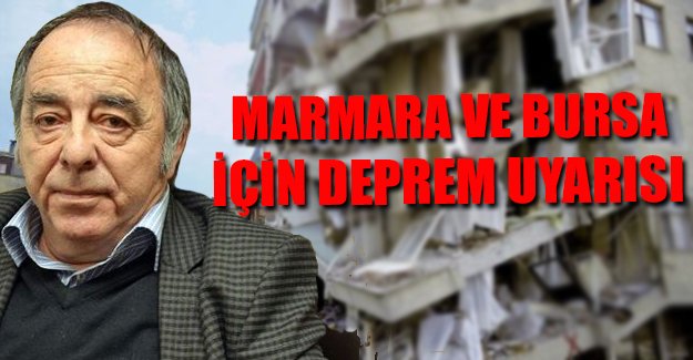 Oğuz Gündoğdu'dan Marmara ve Bursa için 'deprem' uyarısı