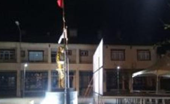 Ordu'da skandal: Atatürk heykelini...