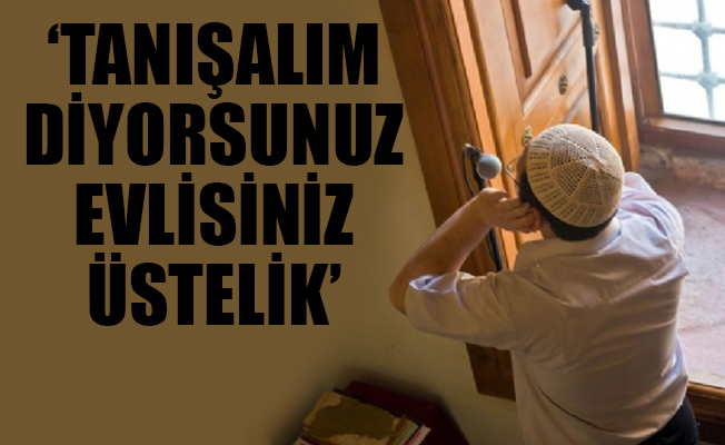 Müezzinden, müftülükte çalışan kadın memura taciz mesajları