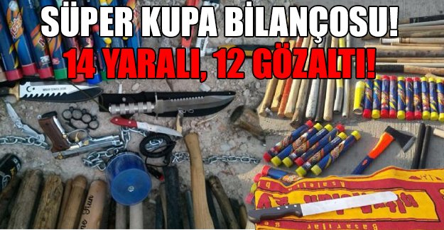 Süper Kupa bilançosu!