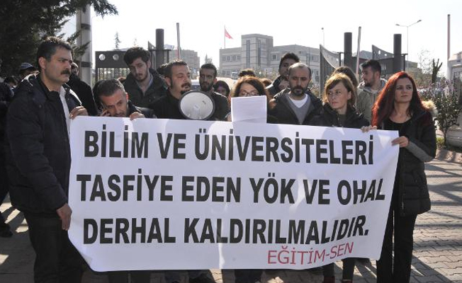 Eğitim-Sen: YÖK ve OHAL derhal kaldırılmalıdır