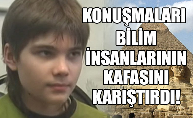 Doğmadan önce Mars'ta yaşadığını iddia etti!