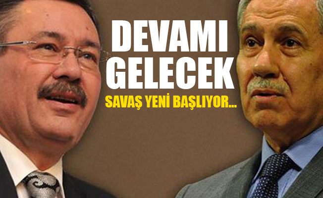 Melih Gökçek, Bülent Arınç'la döndü...
