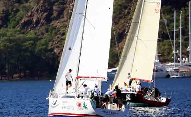 Göcek Yarış Haftası'nda son yarış için yelken açıldı
