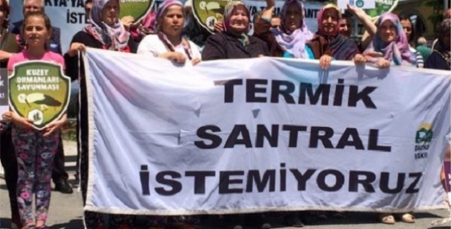 Trakya'da kömürlü termik santrala karşı kampanya