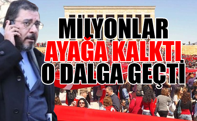 Gazilerle dalga geçen Sabah yazarı şimdi de 10 Kasım'la alay etti