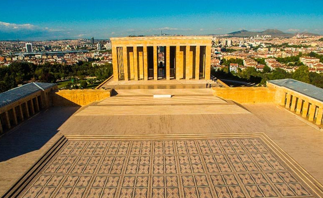 Anıtkabir ilk kez böyle görüntülendi!
