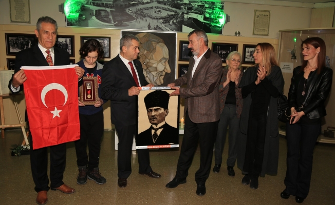 Gaziemir Belediyesi, Ulu Önder Mustafa Kemal Atatürk’ün ölümünün 79. yılında özel sergi düzenledi. 