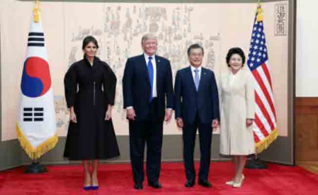 Donald Trump Asya turunda