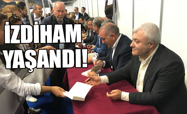TÜYAP'ta Enis Berberoğlu izdihamı!