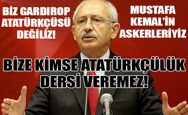 Kılıçdaroğlu uyardı: Onlar CHP’li olamazlar