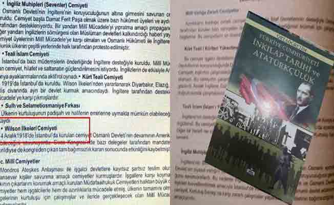 Bir skandal da İnkılap Tarihi kitabında... Zararlı cemiyetler bölümünden çıkarıldı