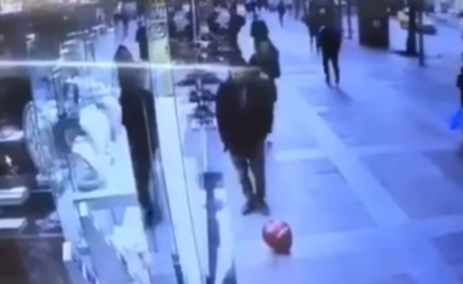 Balona rövaşata çeken adam sosyal medyada gündem oldu!