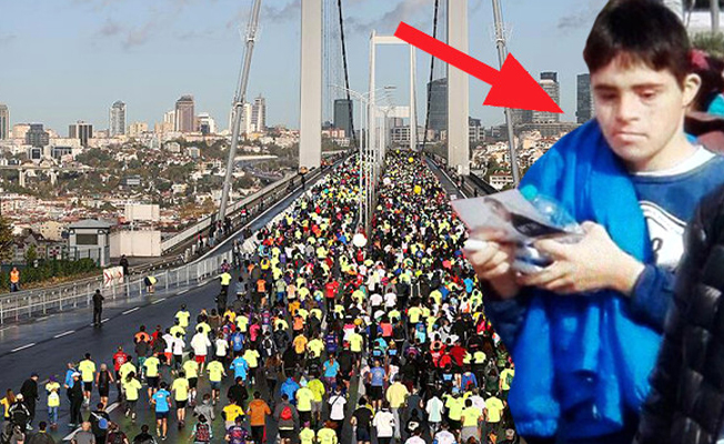 İstanbul Maratonu'nda kaybolan Down sendromlu Ömer bulundu!