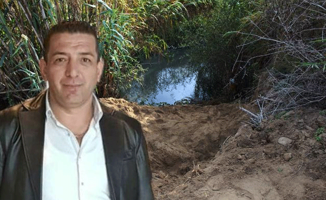 Nehir kenarına gömülmüş erkek cesedi bulundu