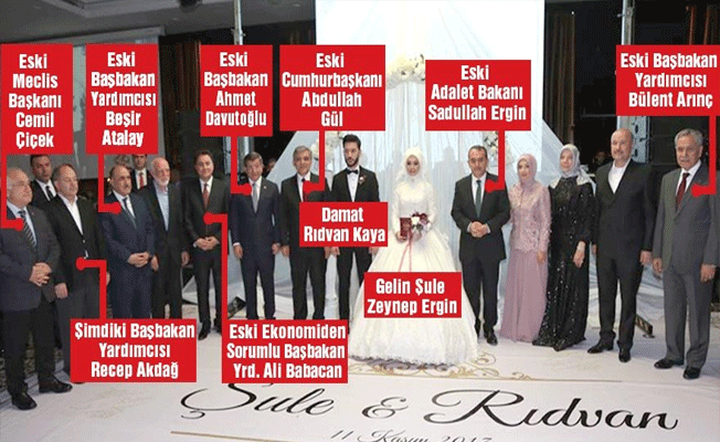 AKP'li eski kabine düğünde! Akdağ dışında kimse katılmadı...
