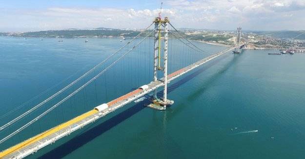 Osmangazi Köprüsünde yol yarım, ücret tam