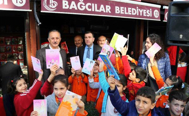 Çocuklar için kitap fuarı açıldı
