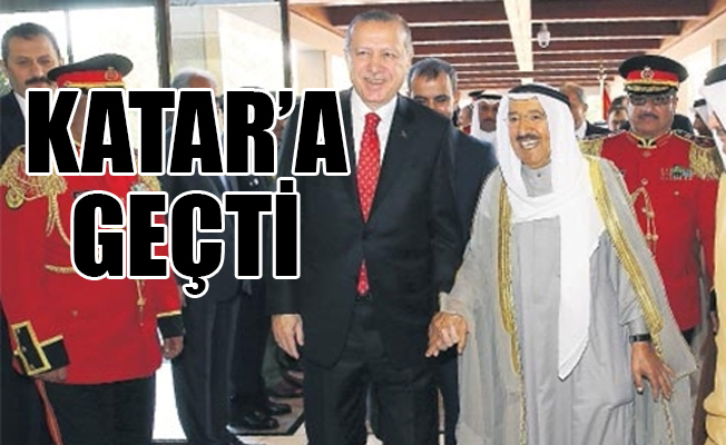 Kuveyt'e giden Cumhurbaşkanı Erdoğan 3 anlaşmaya imza attı