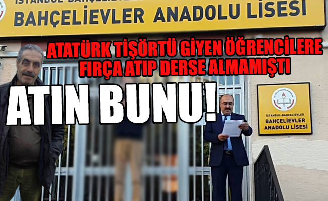 'Peygamber ile Atatürk'ü karşılaştıran' okul müdürüne CHP'li isim sahip çıktı