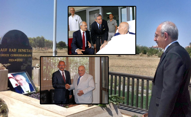 CHP liderinden Rauf Denktaş'lı mesaj