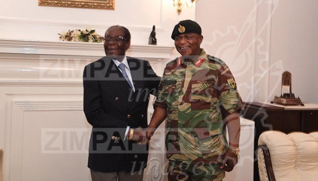 Mugabe ortaya çıktı!