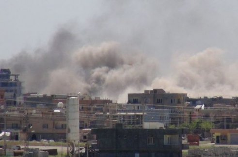 Nusaybin'de şiddetli patlamalar