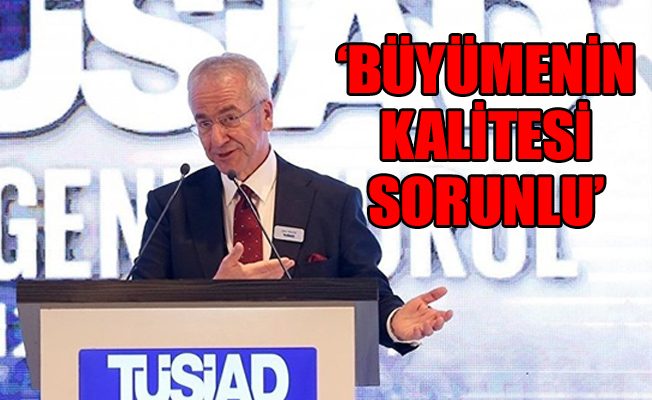 TÜSİAD Başkanı Bilecik: Bir yerlerde eksik var!