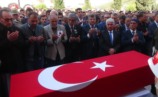 Hatay şehidi son yolculuğuna uğurlandı!