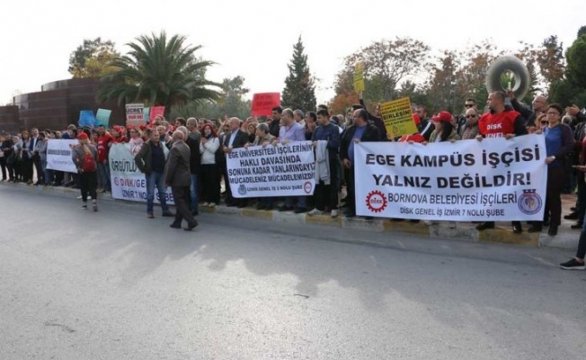 Ege’de işçilerin eylemleri devam ediyor