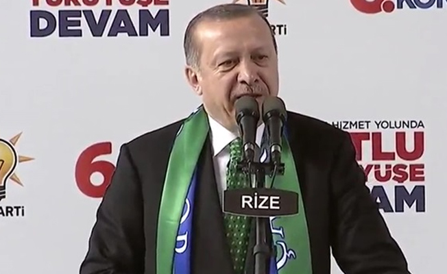 Erdoğan: Bazı yanlışları ancak alçaklar yapar!