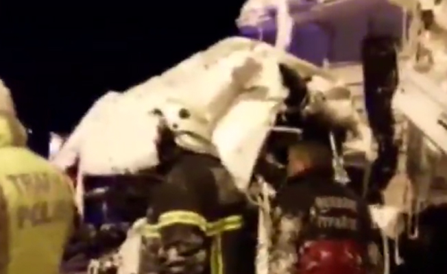 Ankara'da feci kaza: 4 ölü, 9 yaralı