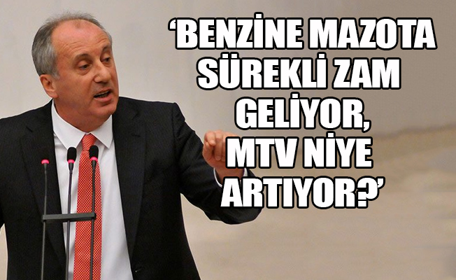 Muharrem İnce'den Erdoğan'ın 'İMF bizden borç istedi' sözlerine' yanıt!