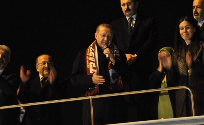 Erdoğan: Gümüşhane'yi görünce çok duygulandım