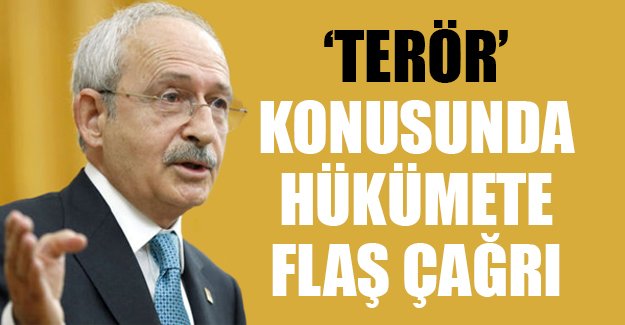 'Terörü bitirmek için ne istiyorsanız vermeye hazırız'