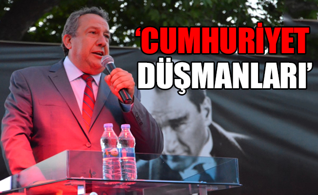 Atatürk afişine yapılan hain saldırıya Başkan Tosun'dan sert tepki!