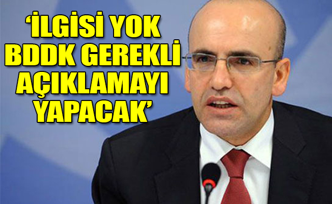 Mehmet Şimşek'ten Halkbank iddiasına yanıt