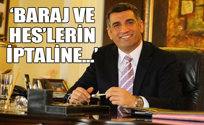 Tunceli'deki barajlar için önemli gelişmeyi CHP'li vekil açıkladı